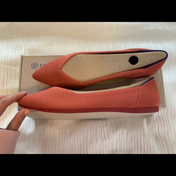 NWB Rothy’s the point copper 7.5 - Picture 4 of 6